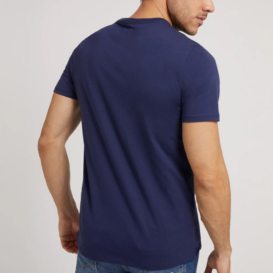 Guess Ανδρική κοντομάνικη μπλούζα EE SS Pima Emb Logo Crew T Shirt